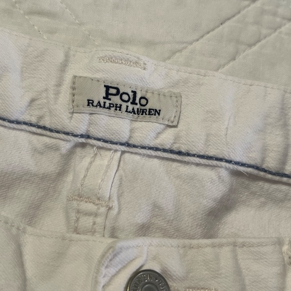 POLO RALPH LAUREN JEANS DENIM PANTS 34 30 WHITE SLIGHHT STRETCH -SULLIVAN SLIM - Picture 6 of 10